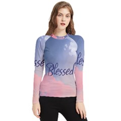 Blessed Women s Long Sleeve Rash Guard by designsbymallika