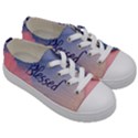 Blessed Kids  Low Top Canvas Sneakers View3