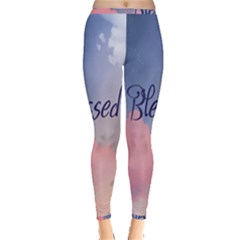 Blessed Inside Out Leggings by designsbymallika