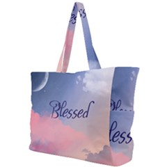 Blessed Simple Shoulder Bag by designsbymallika