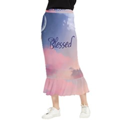 Blessed Maxi Fishtail Chiffon Skirt by designsbymallika