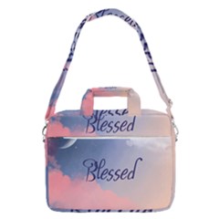 Blessed Macbook Pro Shoulder Laptop Bag  by designsbymallika