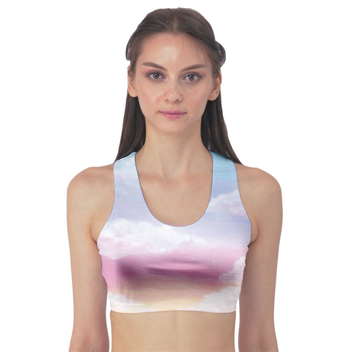 Evening Sky Love Sports Bra