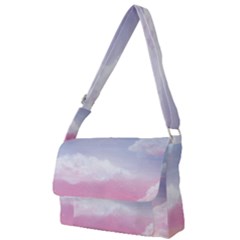 Evening Sky Love Full Print Messenger Bag (l) by designsbymallika