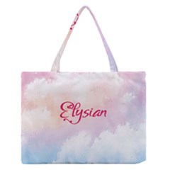 Elysian Zipper Medium Tote Bag by designsbymallika