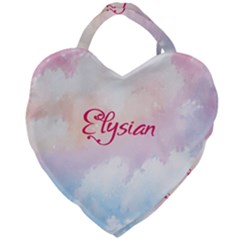 Elysian Giant Heart Shaped Tote by designsbymallika