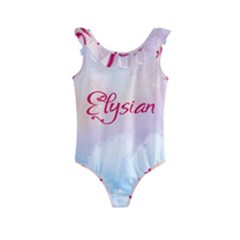 Elysian Kids  Frill Swimsuit by designsbymallika