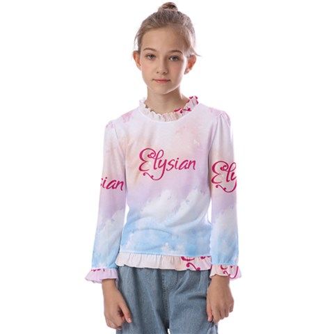 Elysian Kids  Frill Detail Tee by designsbymallika