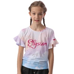 Elysian Kids  Cut Out Flutter Sleeves by designsbymallika