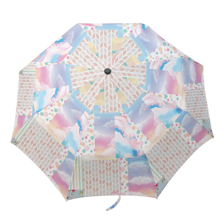 Pastel Love Folding Umbrellas