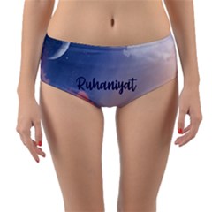 Ruhaniyat Reversible Mid-waist Bikini Bottoms by designsbymallika