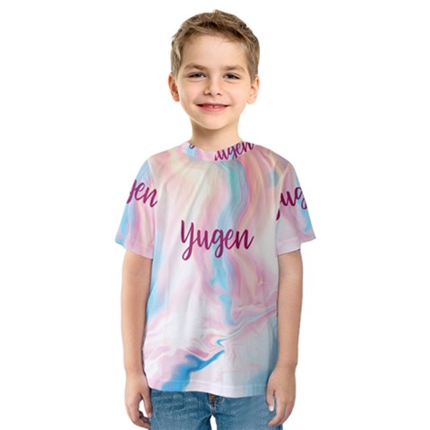 Yugen Kids  Sport Mesh Tee by designsbymallika