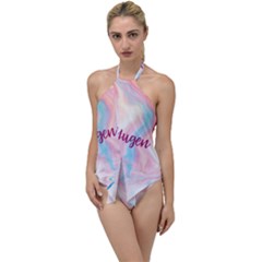 Yugen Go With The Flow One Piece Swimsuit by designsbymallika