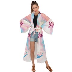 Yugen Maxi Kimono by designsbymallika