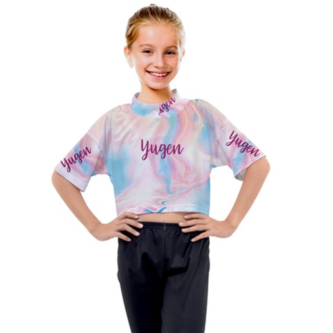 Yugen Kids Mock Neck Tee by designsbymallika