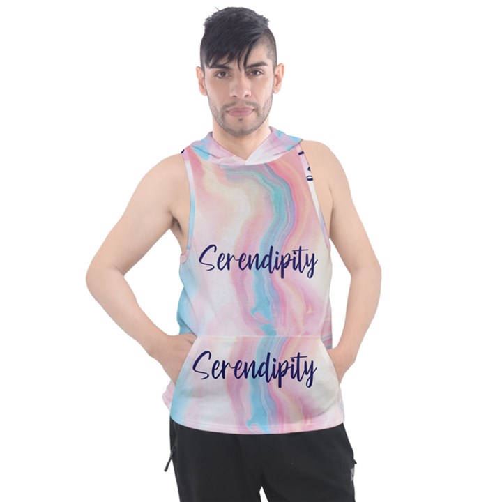 Serenditpity Men s Sleeveless Hoodie