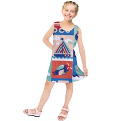 Travel With Love Kids  Tunic Dress by designsbymallika