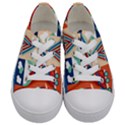 Travel With Love Kids  Low Top Canvas Sneakers View1