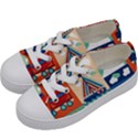 Travel With Love Kids  Low Top Canvas Sneakers View2