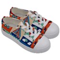 Travel With Love Kids  Low Top Canvas Sneakers View3