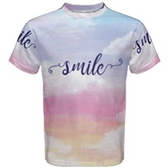 Smile Men s Cotton Tee by designsbymallika