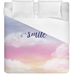 Smile Duvet Cover (king Size) by designsbymallika