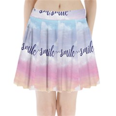 Smile Pleated Mini Skirt by designsbymallika