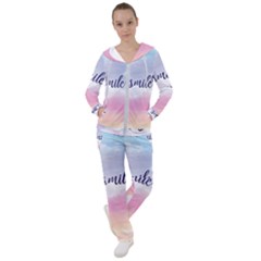 Smile Women s Tracksuit by designsbymallika