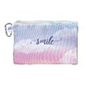 Smile Canvas Cosmetic Bag (Large) View1