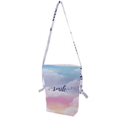 Smile Folding Shoulder Bag by designsbymallika