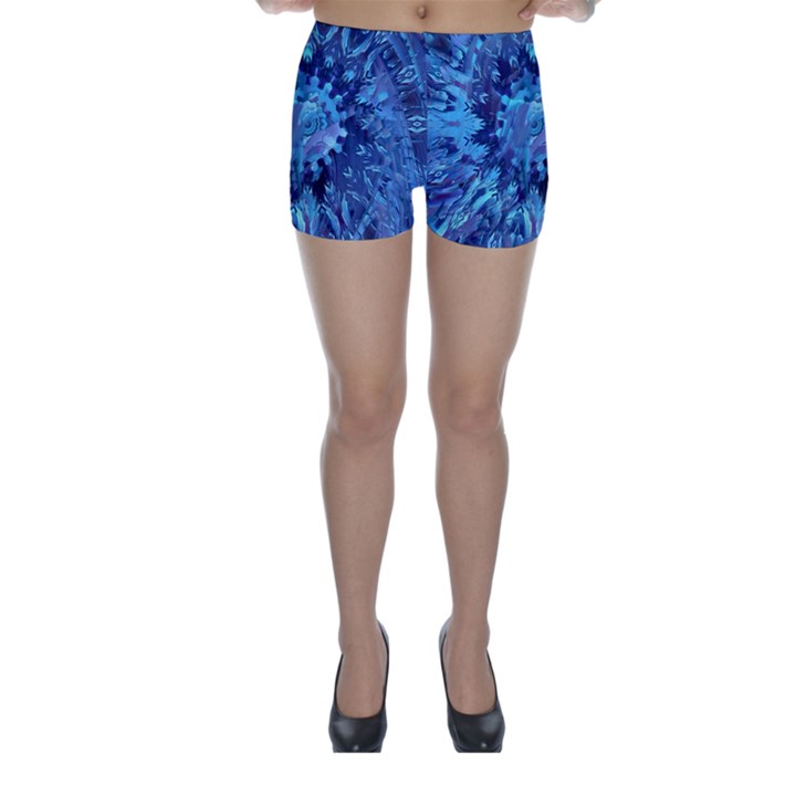 Fuzzball Mandala Skinny Shorts