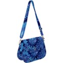 Fuzzball Mandala Saddle Handbag View1