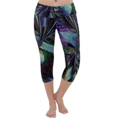 Cyclone Capri Yoga Leggings by MRNStudios