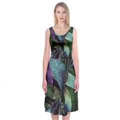 Cyclone Midi Sleeveless Dress by MRNStudios