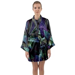 Cyclone Long Sleeve Satin Kimono by MRNStudios