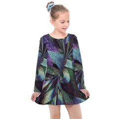 Cyclone Kids  Long Sleeve Dress by MRNStudios