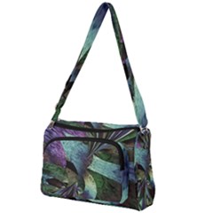 Cyclone Front Pocket Crossbody Bag by MRNStudios