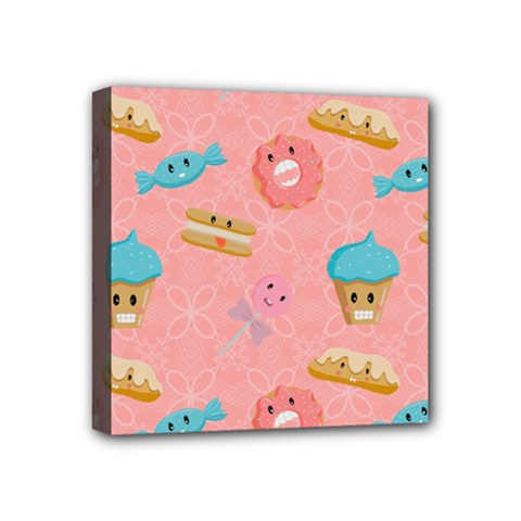 Toothy Sweets Mini Canvas 4  X 4  (stretched) by SychEva