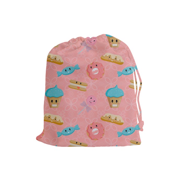 Toothy Sweets Drawstring Pouch (Large)