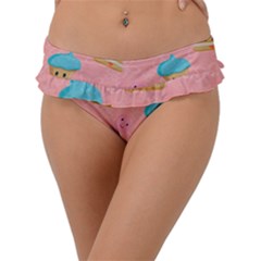 Toothy Sweets Frill Bikini Bottom by SychEva