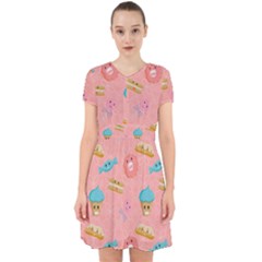 Toothy Sweets Adorable In Chiffon Dress by SychEva