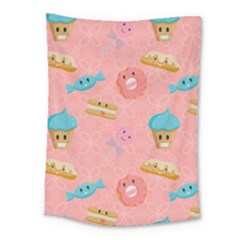 Toothy Sweets Medium Tapestry by SychEva