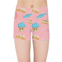 Toothy Sweets Kids  Sports Shorts by SychEva