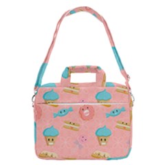 Toothy Sweets Macbook Pro Shoulder Laptop Bag (large) by SychEva