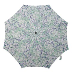 Splatter Abstract Bright Print Hook Handle Umbrellas (medium)