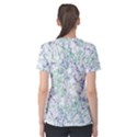 Splatter Abstract Bright Print Women s Cotton Tee View2