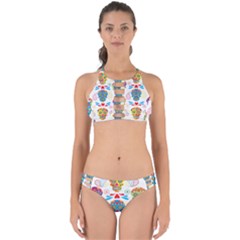 Boho Skull Vibe Perfectly Cut Out Bikini Set by designsbymallika