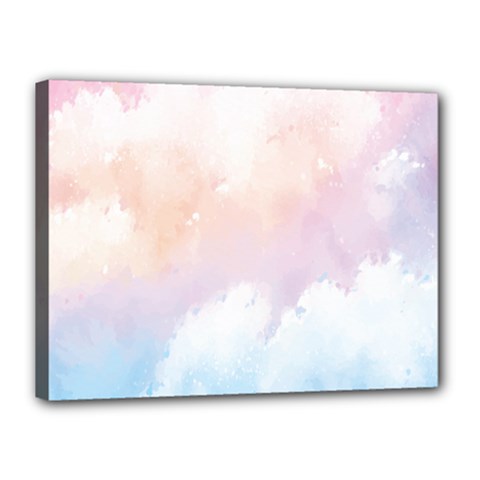 Morning Sky Love Canvas 16  X 12  (stretched) by designsbymallika