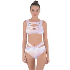 Morning Sky Love Bandaged Up Bikini Set 