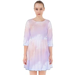 Morning Sky Love Smock Dress